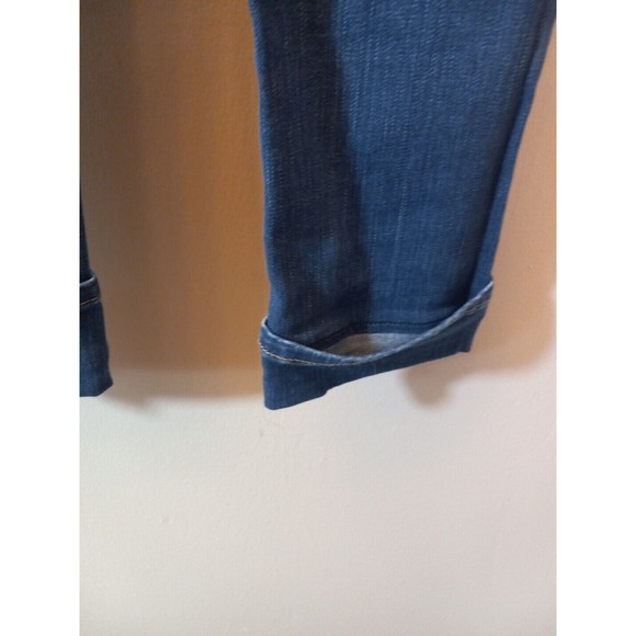 Whbm Womens Slim Crop Denim Cuffed Jeans‎ Size 6 - Picture 10 of 15